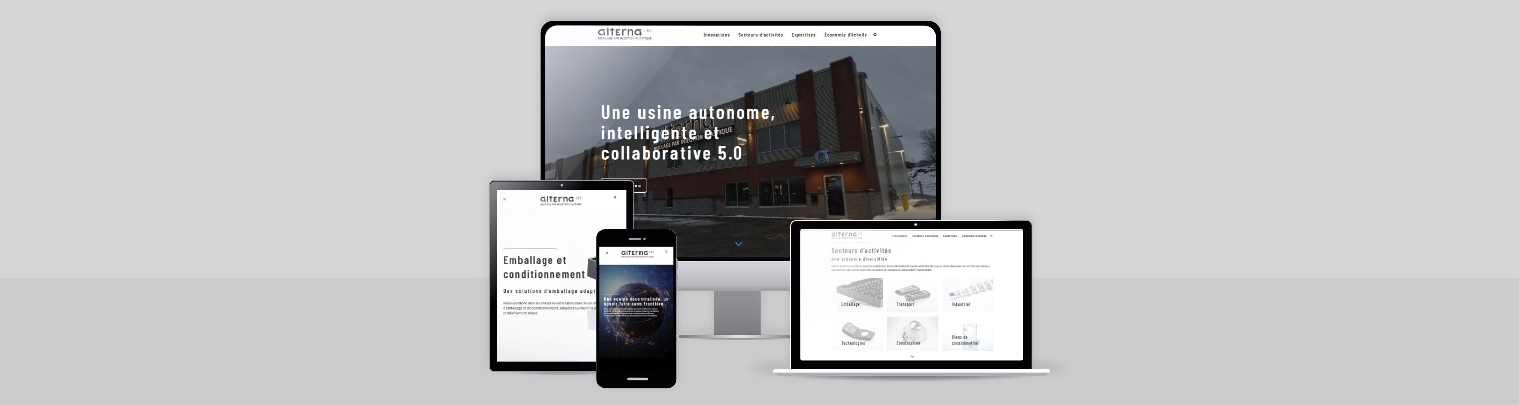 Alterna L6s – Nouveau site Web