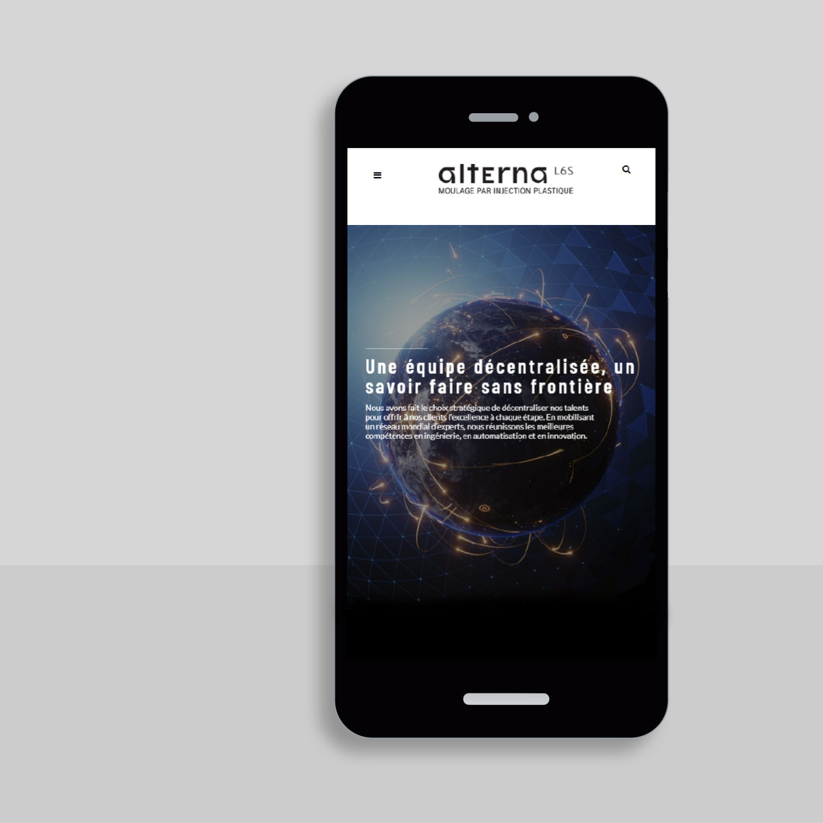 Alterna L6s – Nouveau site Web