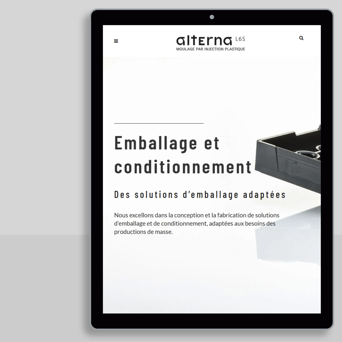Alterna L6s – Nouveau site Web