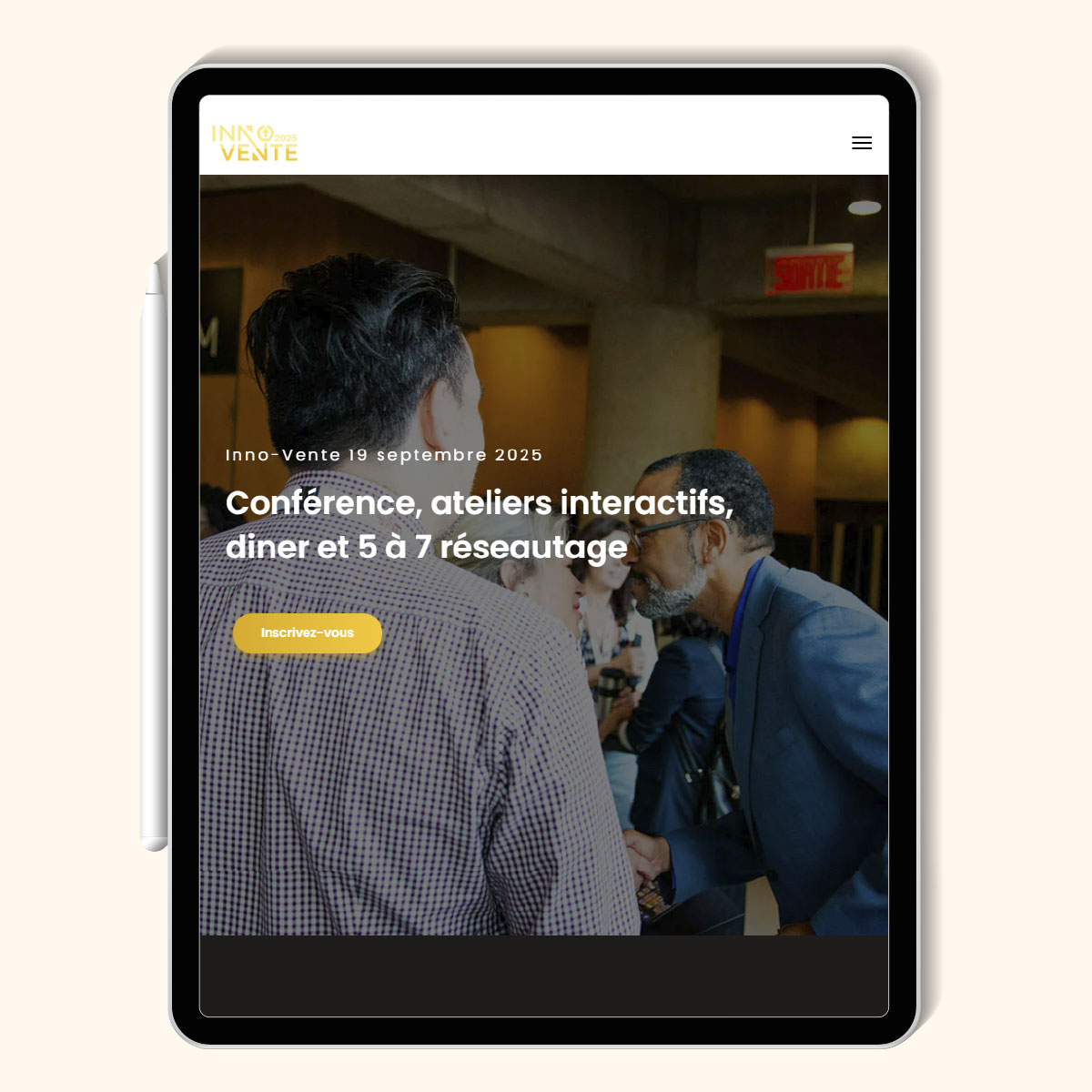 Inno-Vente – Nouveau site Web