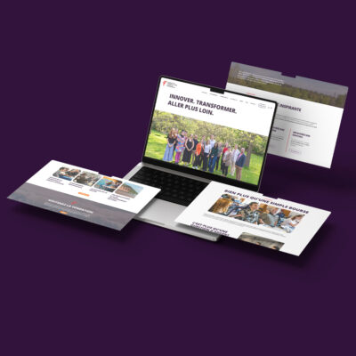 Réalisation site Web Fondation Pierre Elliott Trudeau